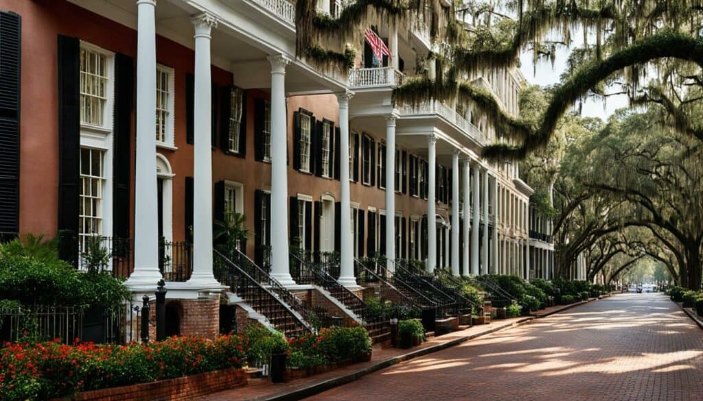 Colonial Architecture Savannah