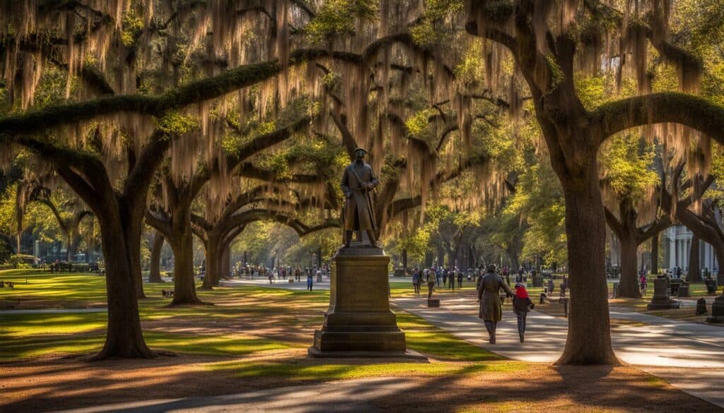 Civil War Memorials in Savannah