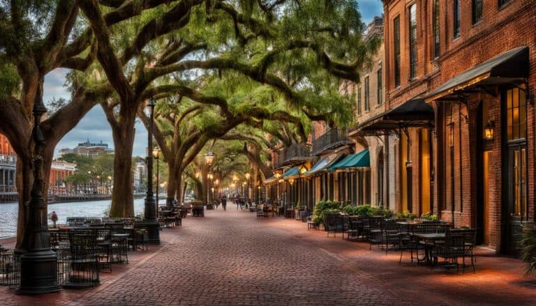 A Walk Down Historic River Street in Savannah: Blending Past and